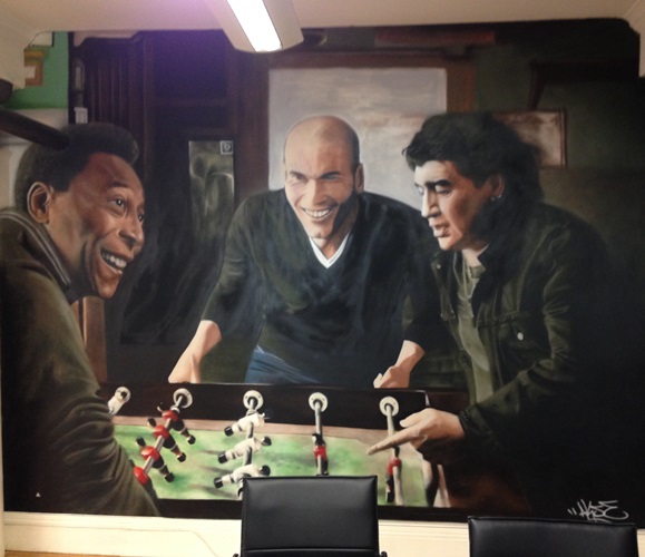 Pele, Zidane & Maradona for Louis Vuitton