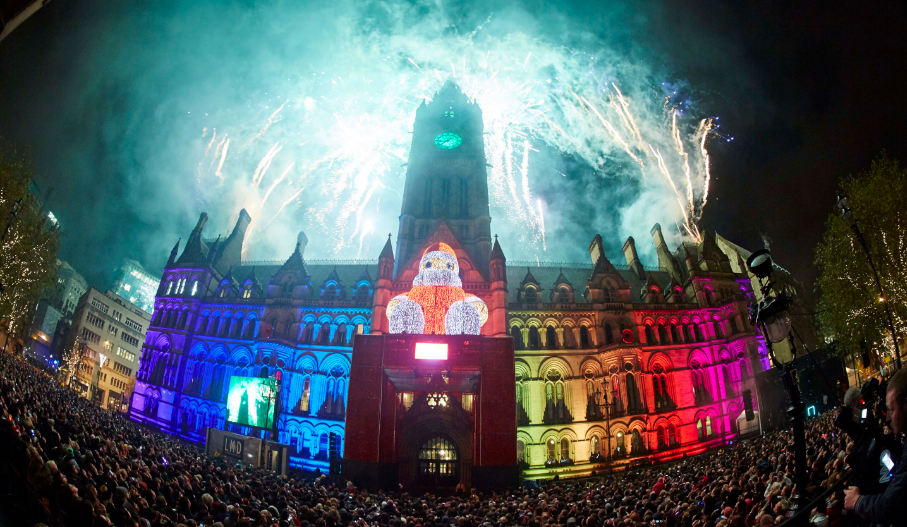 Review Manchester Christmas lights switchon proves mixed bag but