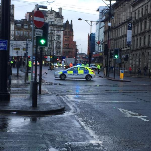 Cyclist rushed to hospital after smash with car in Salford