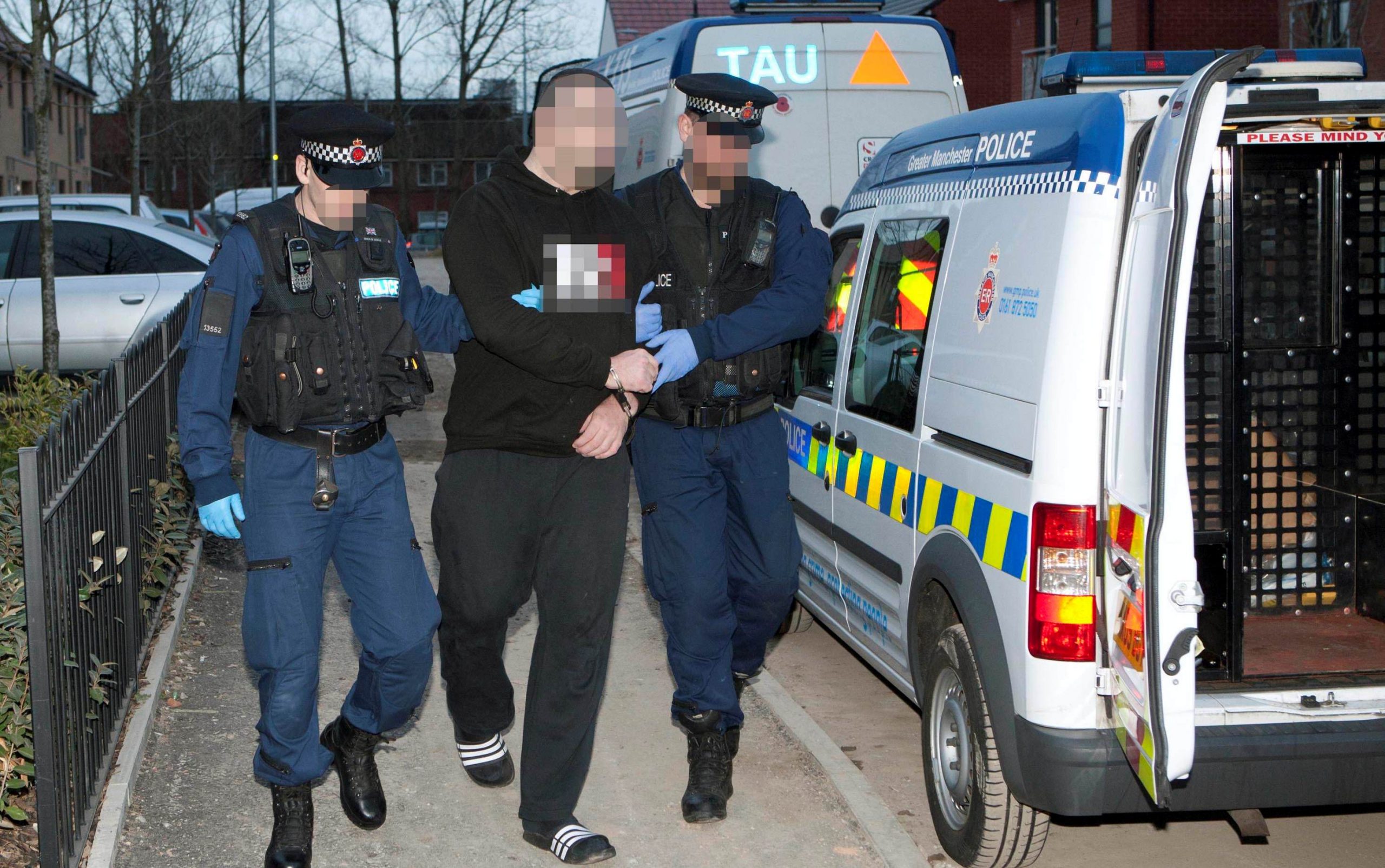 GMP bust alleged armed Albanian drug cartel 'peddling cocaine in ...