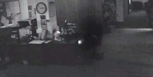 Ghost busted: Watch CCTV footage of 'shadow' captured wandering ...