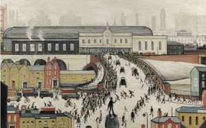 LS Lowry Painting Worth £3m Reveals Wasteland As Former Bustling ...