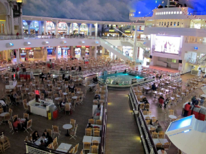 Before you tuck in at Trafford Centre look for the stars Food court