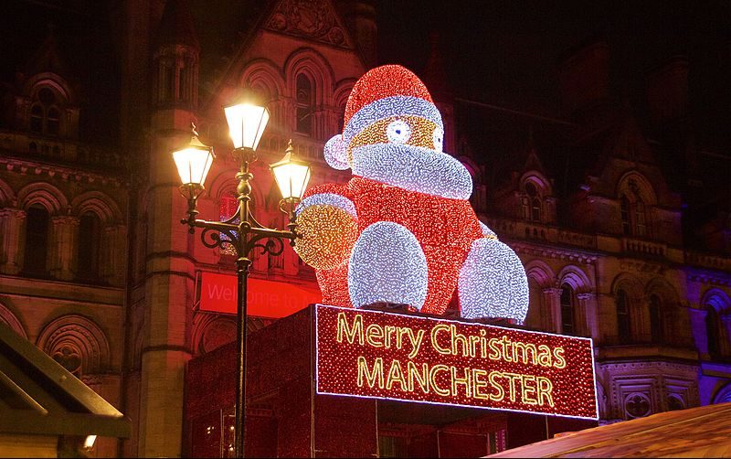 Christmas market in Manchester