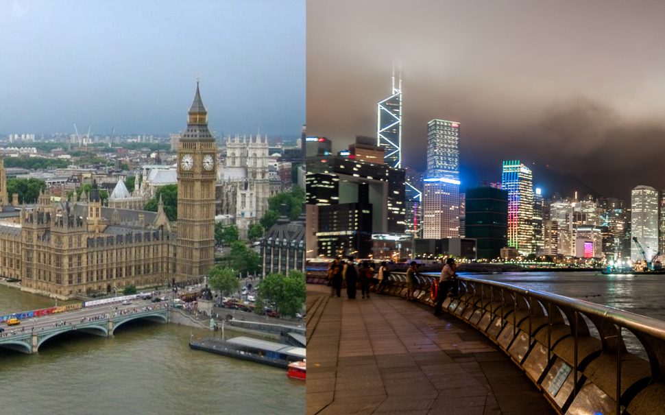 Westminster and Hong Kong