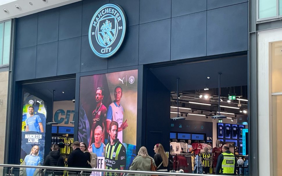 Manchester City club shop